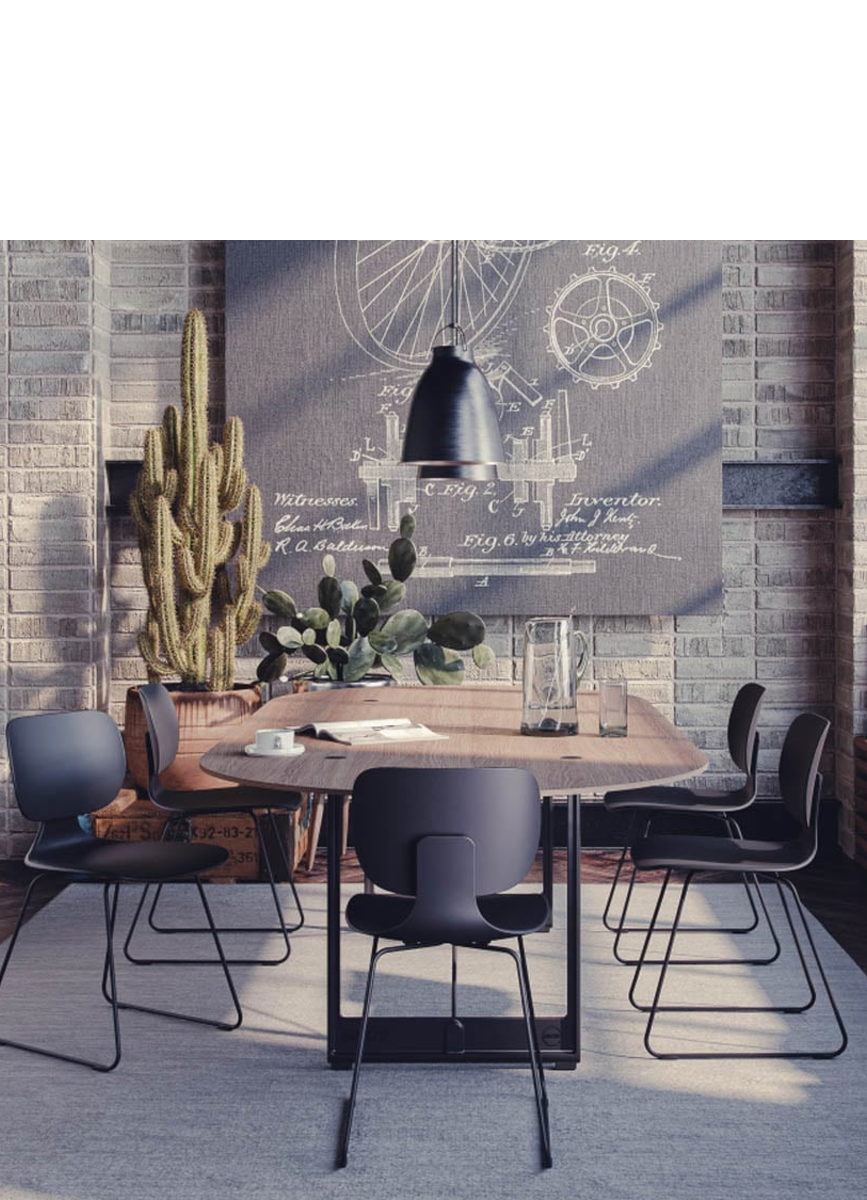 Klöber Comeet Steel - com55