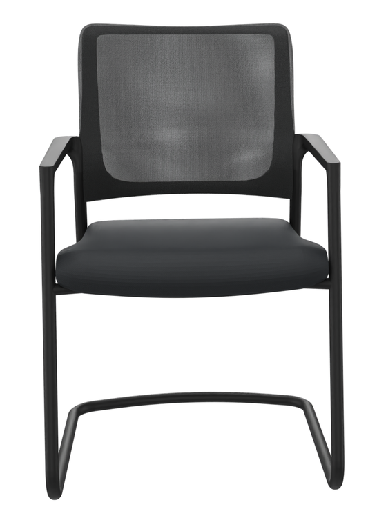 Klöber Mera Besucherstuhl Freischwinger Netzrücken - mer46